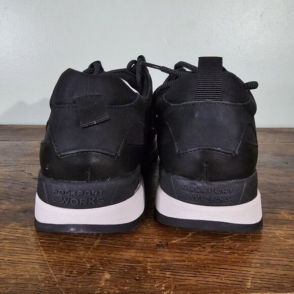 Rockport Womens Pulse Tech Composite Toe Work Fashion Sneaker Black 9W - Picture 4 of 8